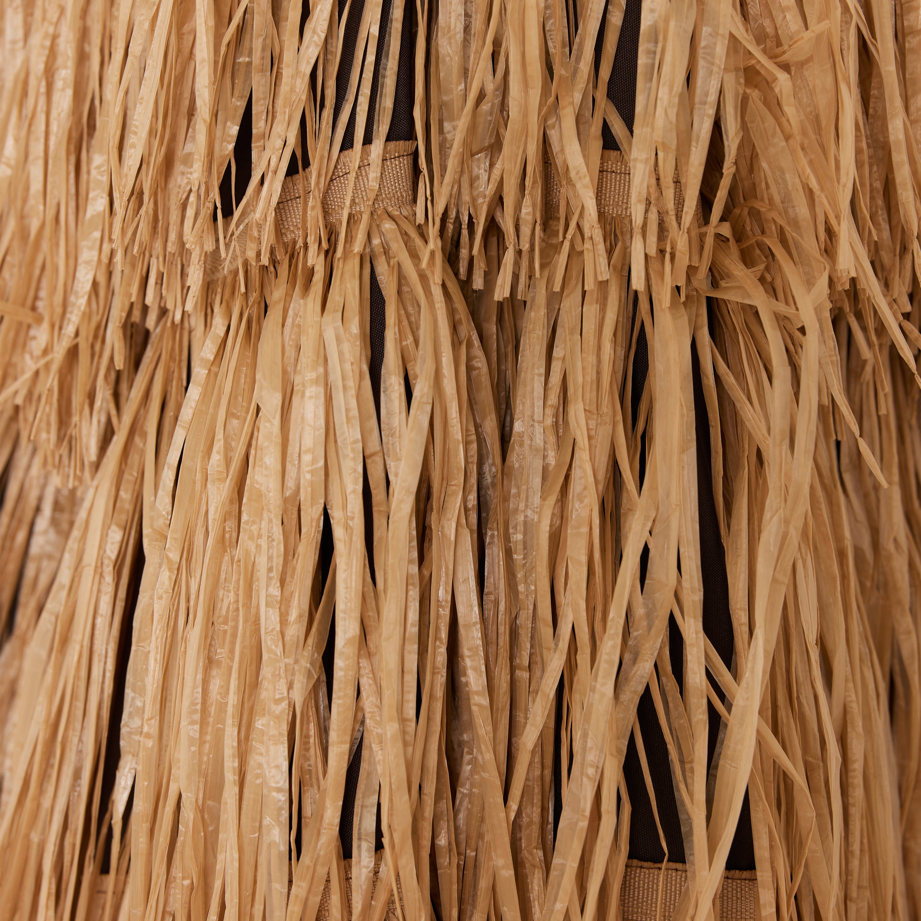 HKliving Parasol Ã 300 cm - Raffia