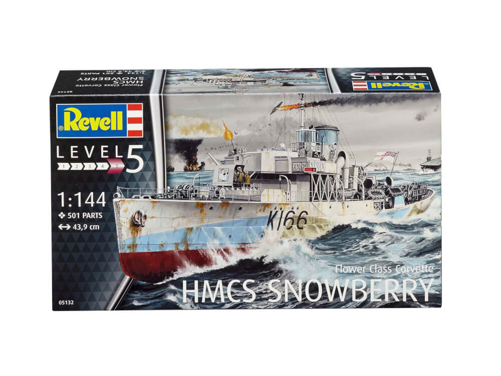 Flower Class Corvette HMCS Snowberry, Revell Modellbausatz