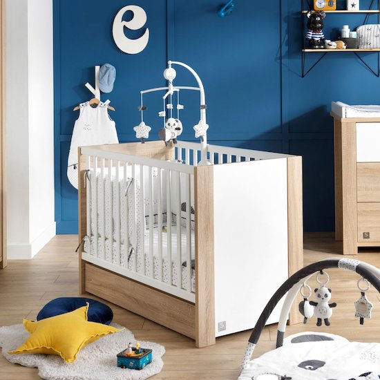 Antonin Tiroir de lit 60x120   Bois        de               Sauthon Baby's Sweet Home