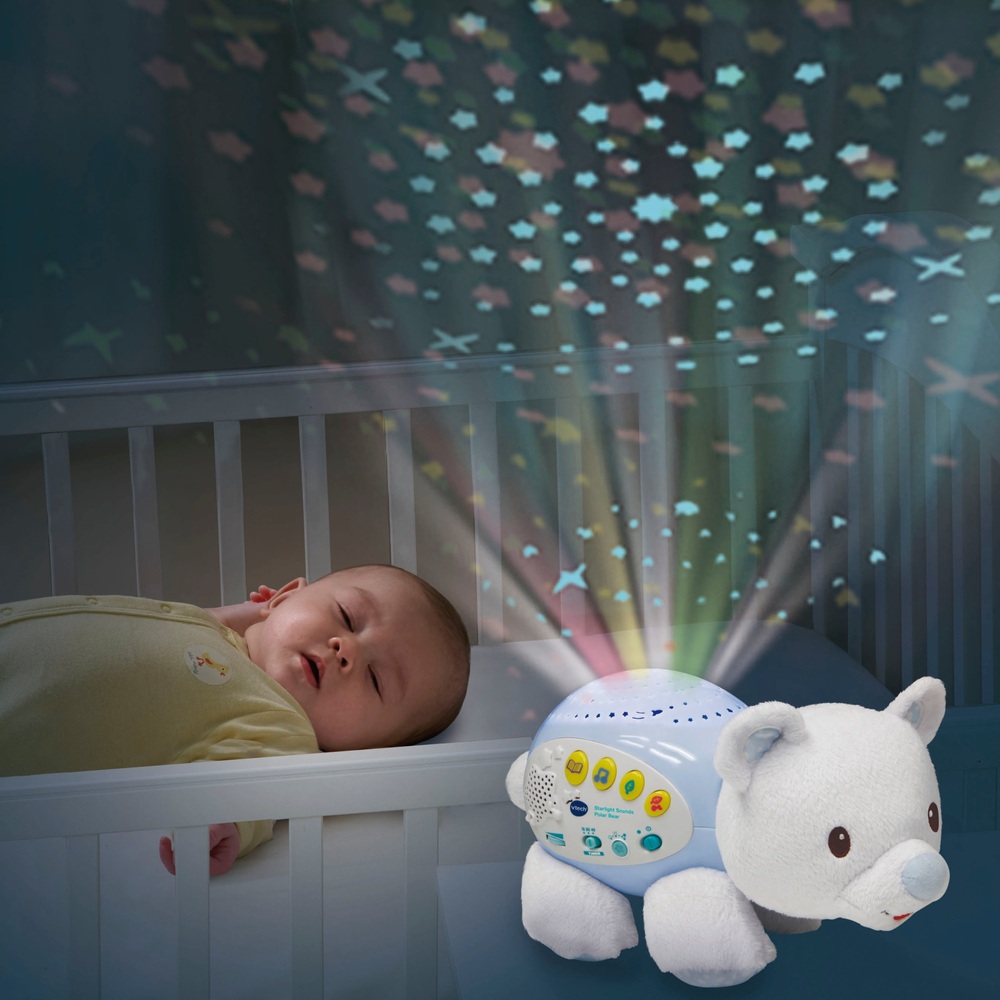 VTech Starlight Sounds Eisbär-Nachtlichtprojektor