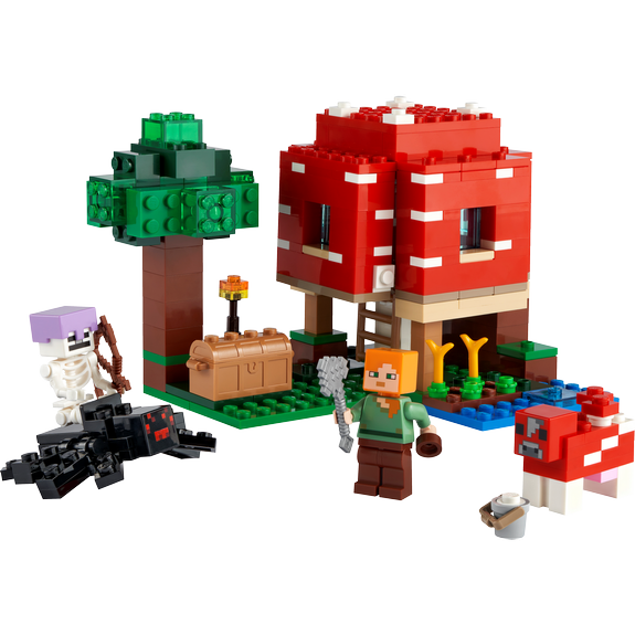 La maison champignon LEGO Minecraft 21179