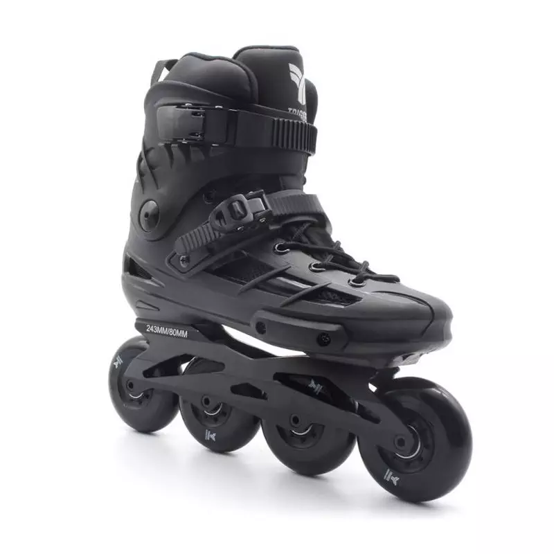 Rollers en ligne TRIGGER Cloud 80 Freeskate Noir