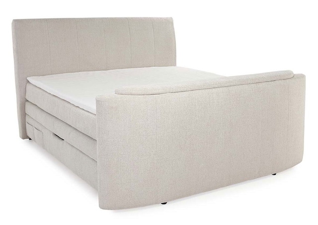 Boxspringbett Bel Air180 x 200 cm dunkelgrau