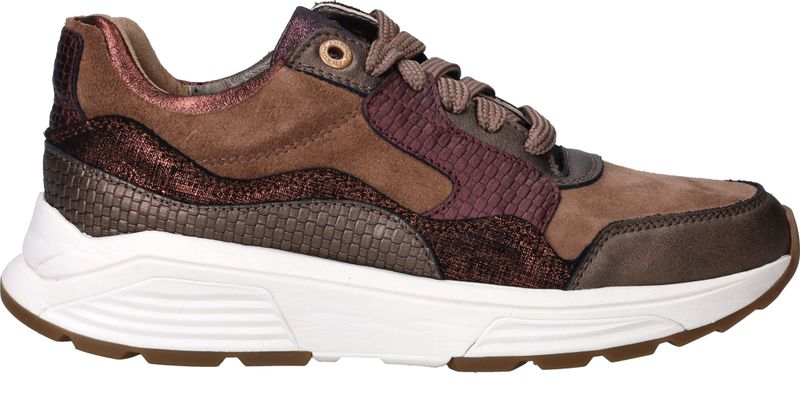 Xsensible Golden Gate Stretchwalker Sneakers Bruin Dames