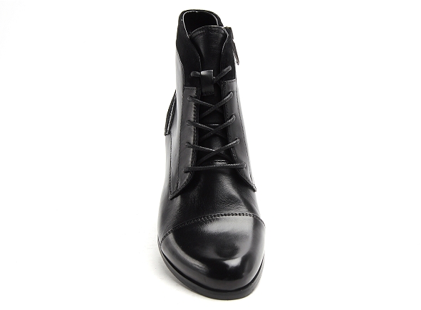 Regarde le ciel boots bottine plates femme stefany 377 noir
