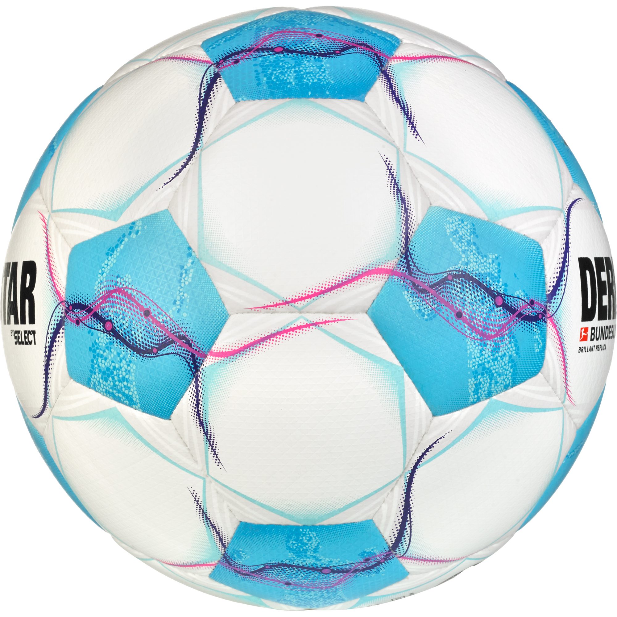 DERBYSTAR Bundesliga Brillant Replica v24 Fußball weiß