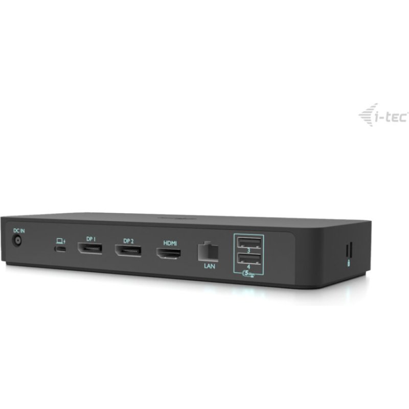 i-tec USB-C Intelligent Triple Display Docking Station + Power Delivery 100W