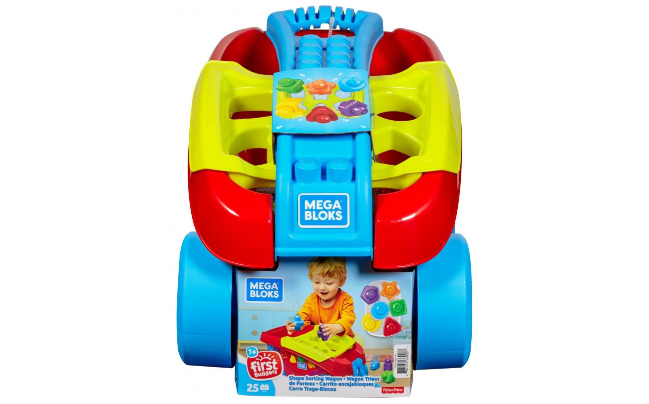 Fisher Price Mega Bloks Vormensorteerwagen