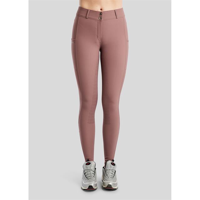 Paardrijbroek Montar MOMegan Yati Full Grip Middenroze