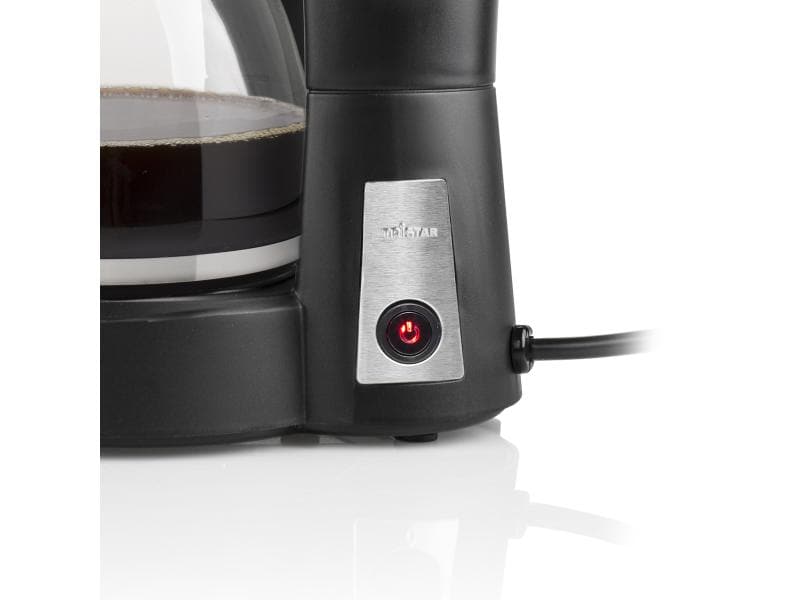 Tristar Filterkaffeemaschine CM-1233 Schwarz/Silber Kaffeeautomat