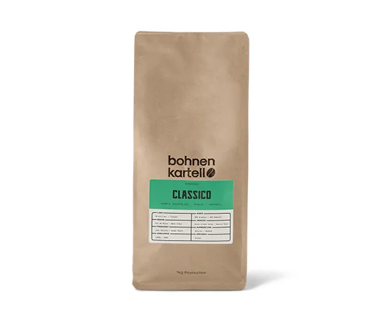 Bohnenkartell - Classico Espresso - 1 kg Ganze Bohne