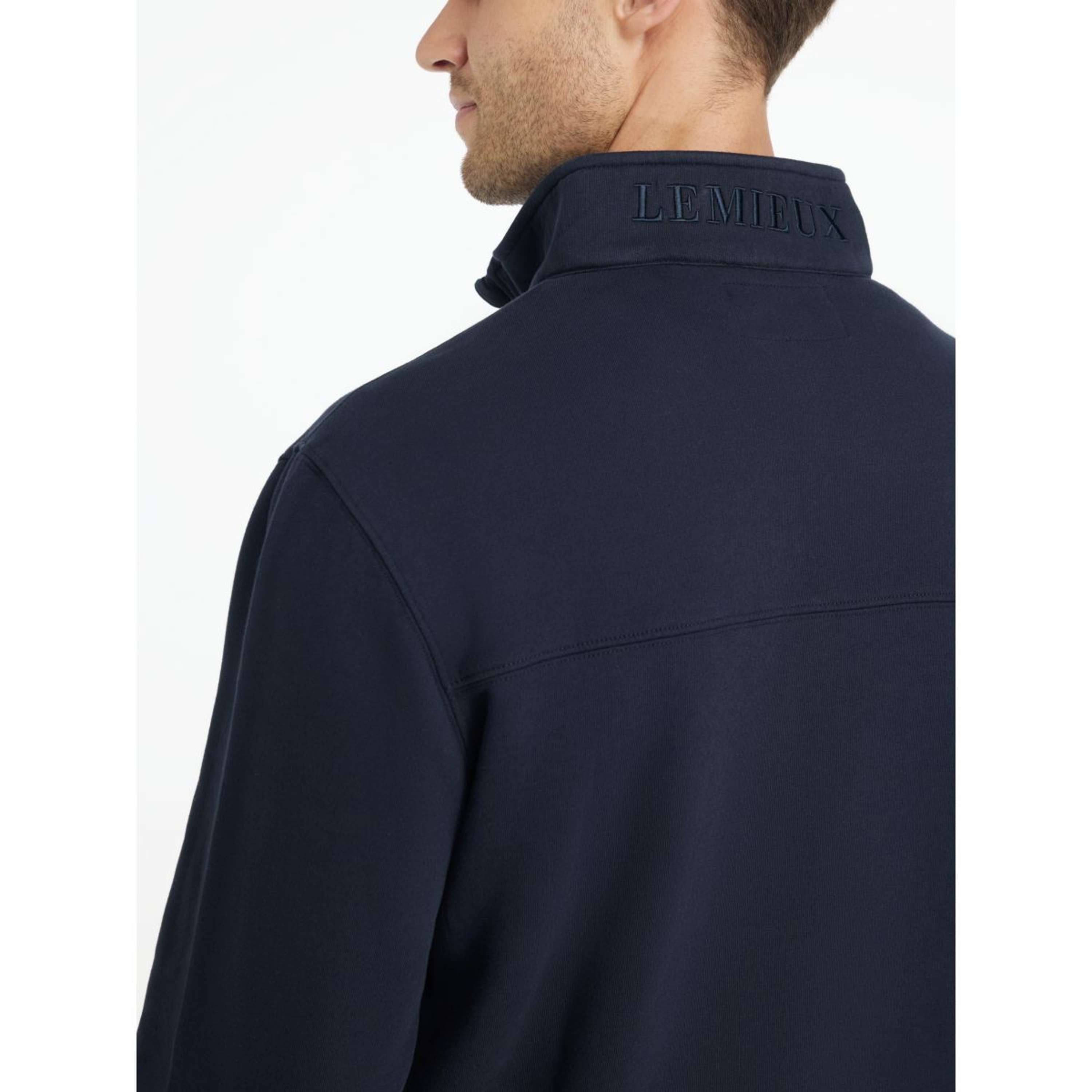 LeMieux Sweater Quarter Neck Heren Navy