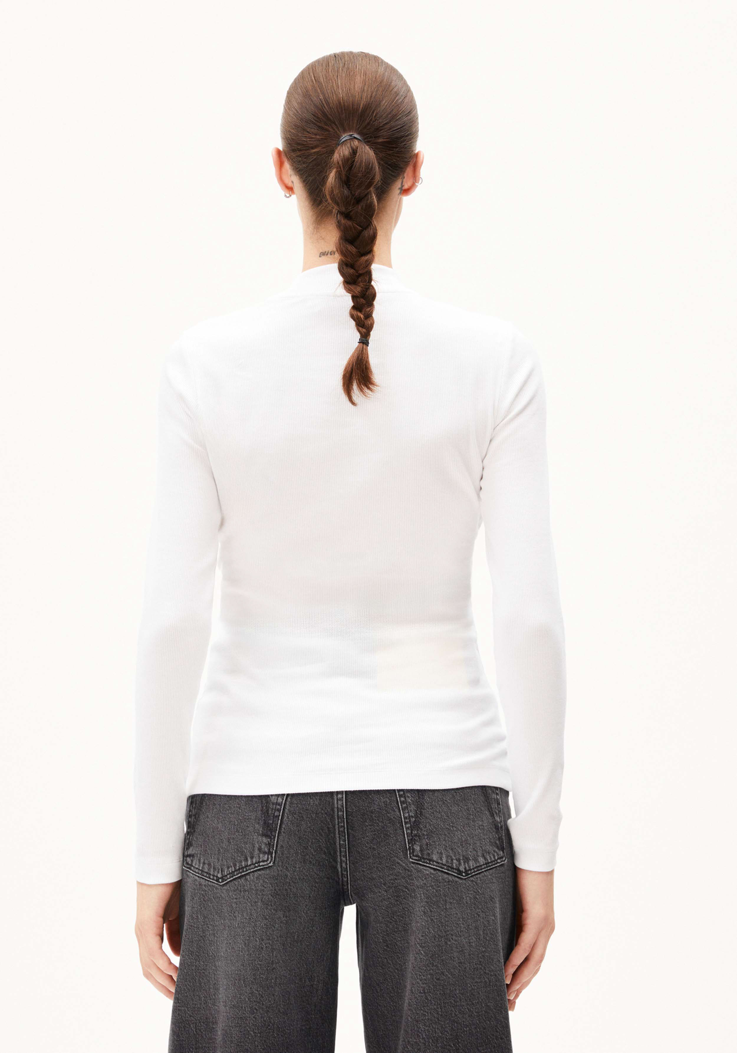 Armedangels Longsleeve Fatimaara White