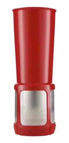 Liquidificador Philco PLQ1412V 3 L vermelho com jarra de acr&iacute;lico 127V