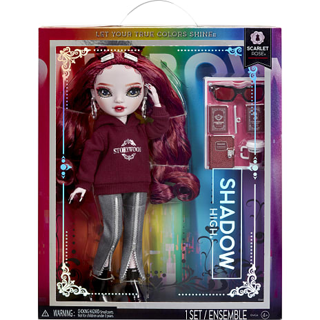 Rainbow High Shadow High Maroon dukke med tilbehør