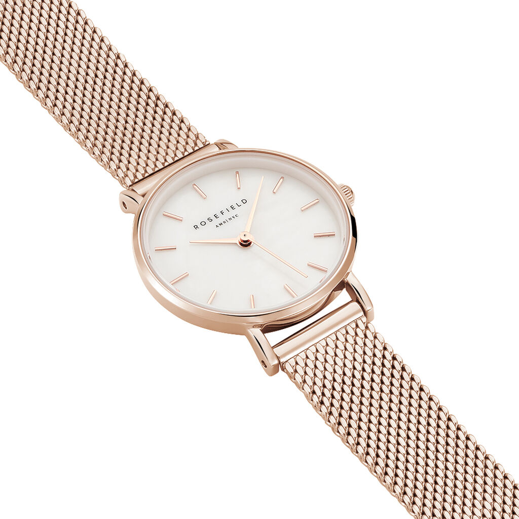 Montre Rosefield The Small Edit Blanc