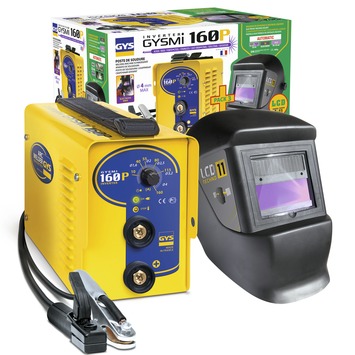 GYS set: Lasinverter GYSMI 160P + LCD Techno 11 Gysmi lasinverter met LCD lashelm