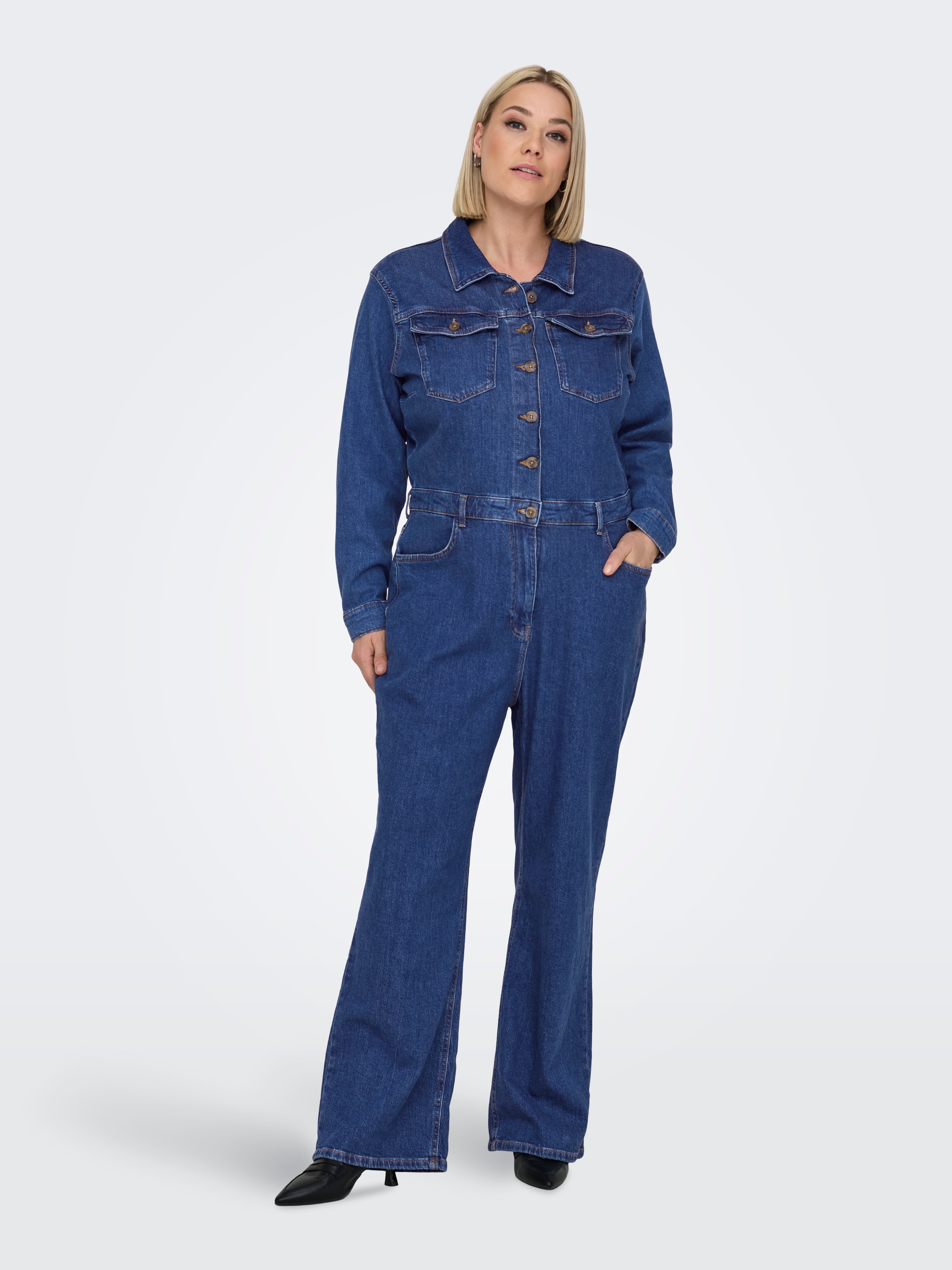 CARPOPPY Jumpsuit Dark Blue Denim