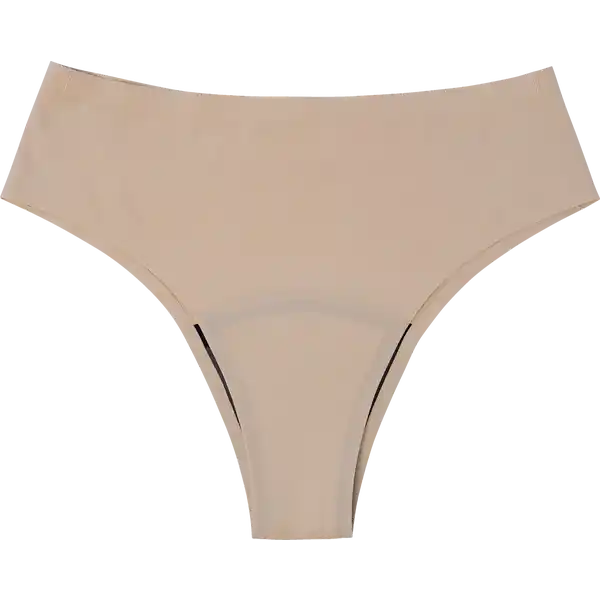 Nahtlose Periodenunterwäsche Slip Gr. XL nude
