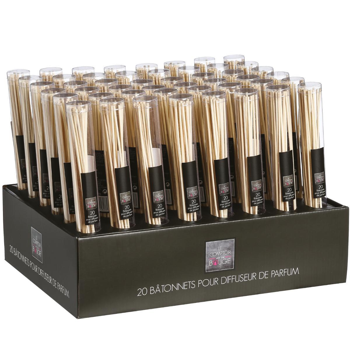 BATONS POUR DIFFUSEUR PARFUME H25CM X20
