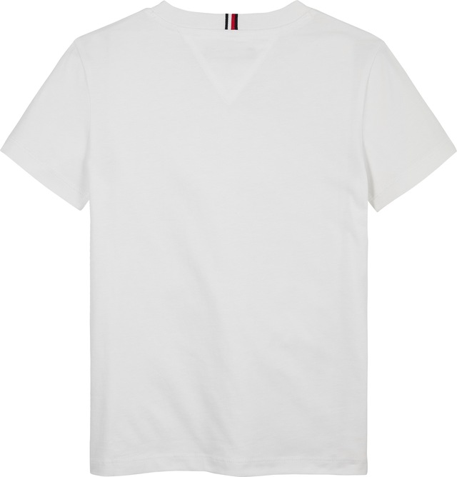 Tommy Hilfiger T-Shirt »TOMMY SCRIPT FLAG PRINT TEE SS«, für Kinder bis 16 Jahre, mit Logo-Print
