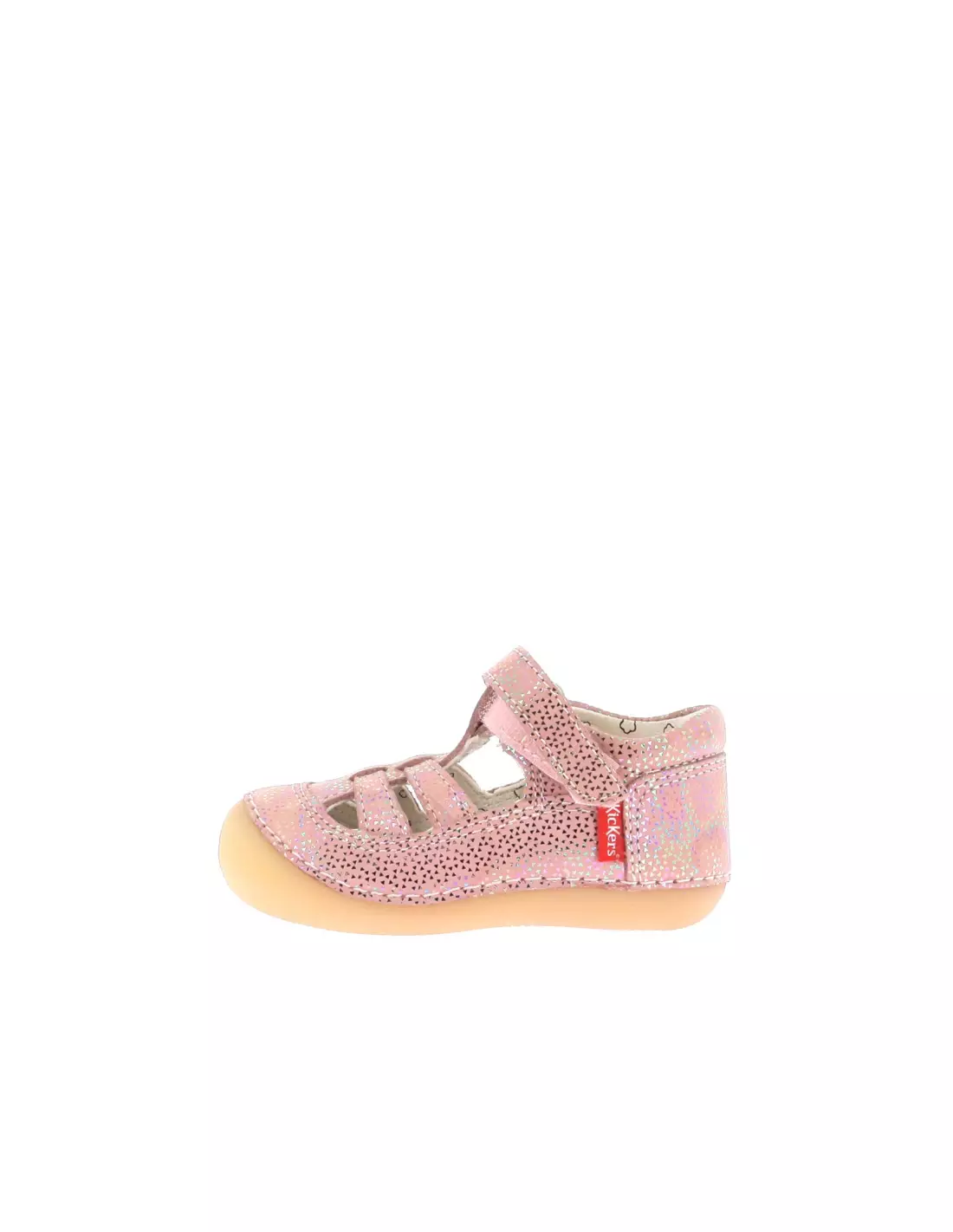KICKERS SUSHY - Sandales & nu-pieds Roseargent