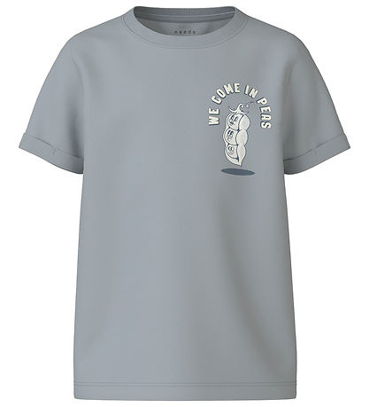 Name It T-Shirt - NkmVux - Pearl Blue/Erbsen