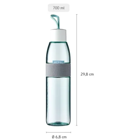 Mepal Trinkflasche Ellipse 700 ml - Nordic sage