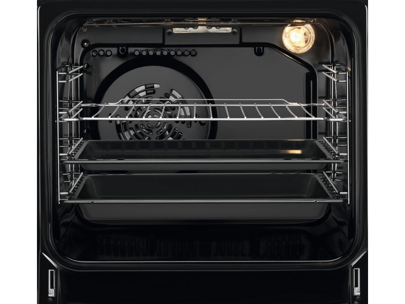 Electrolux Standherd FEH5LV114 Schwarz/Weiss Freistehender Herd