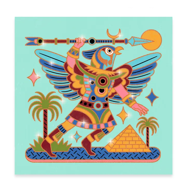 Djeco Coloriages Animaux guerriers