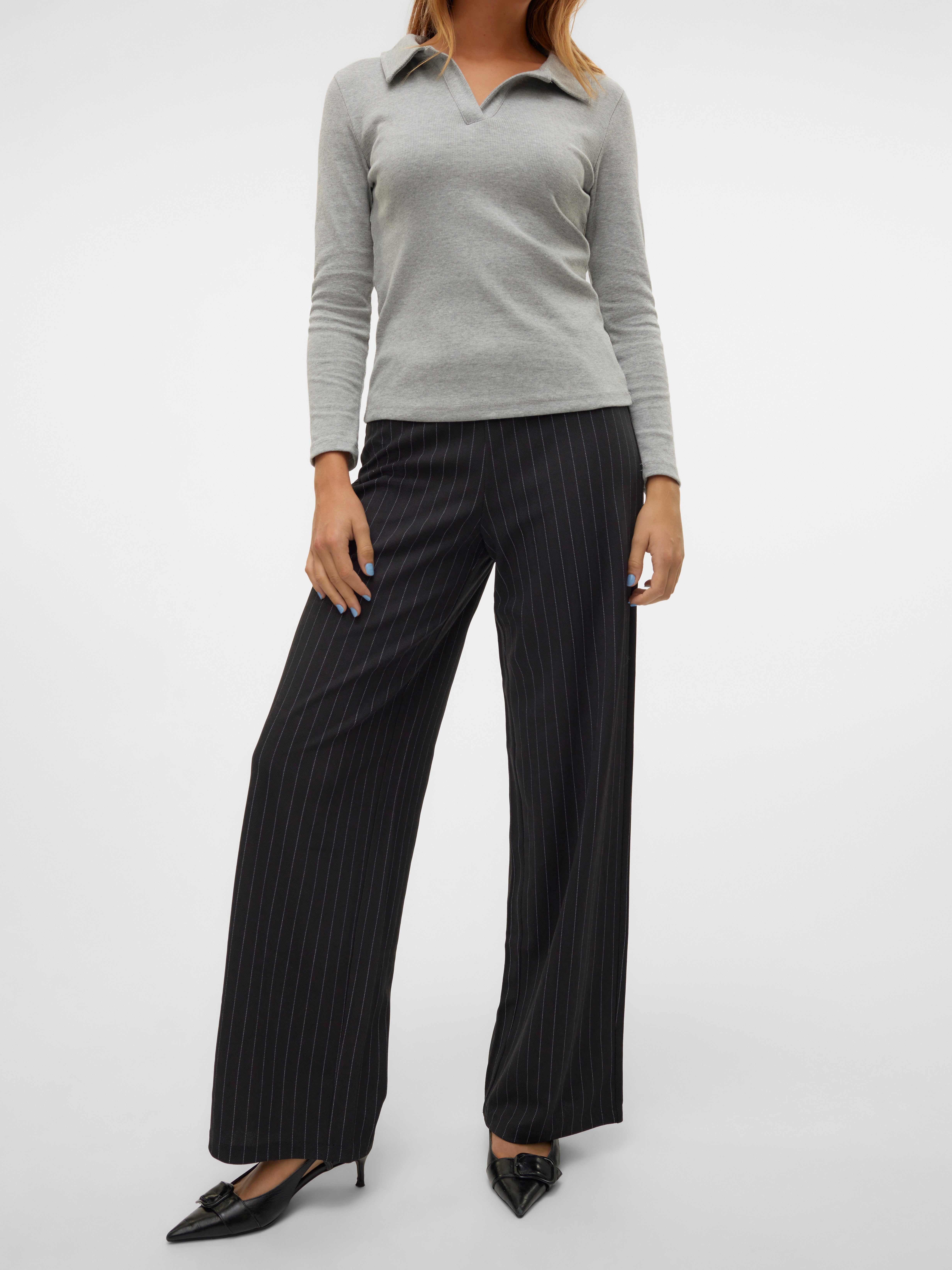 VMBERLIN Mid waist Broek