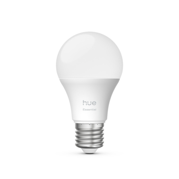 Philips Hue Essential starterkit - wit en gekleurd 3W - 2 E27 lampen met bridge en dimswitch