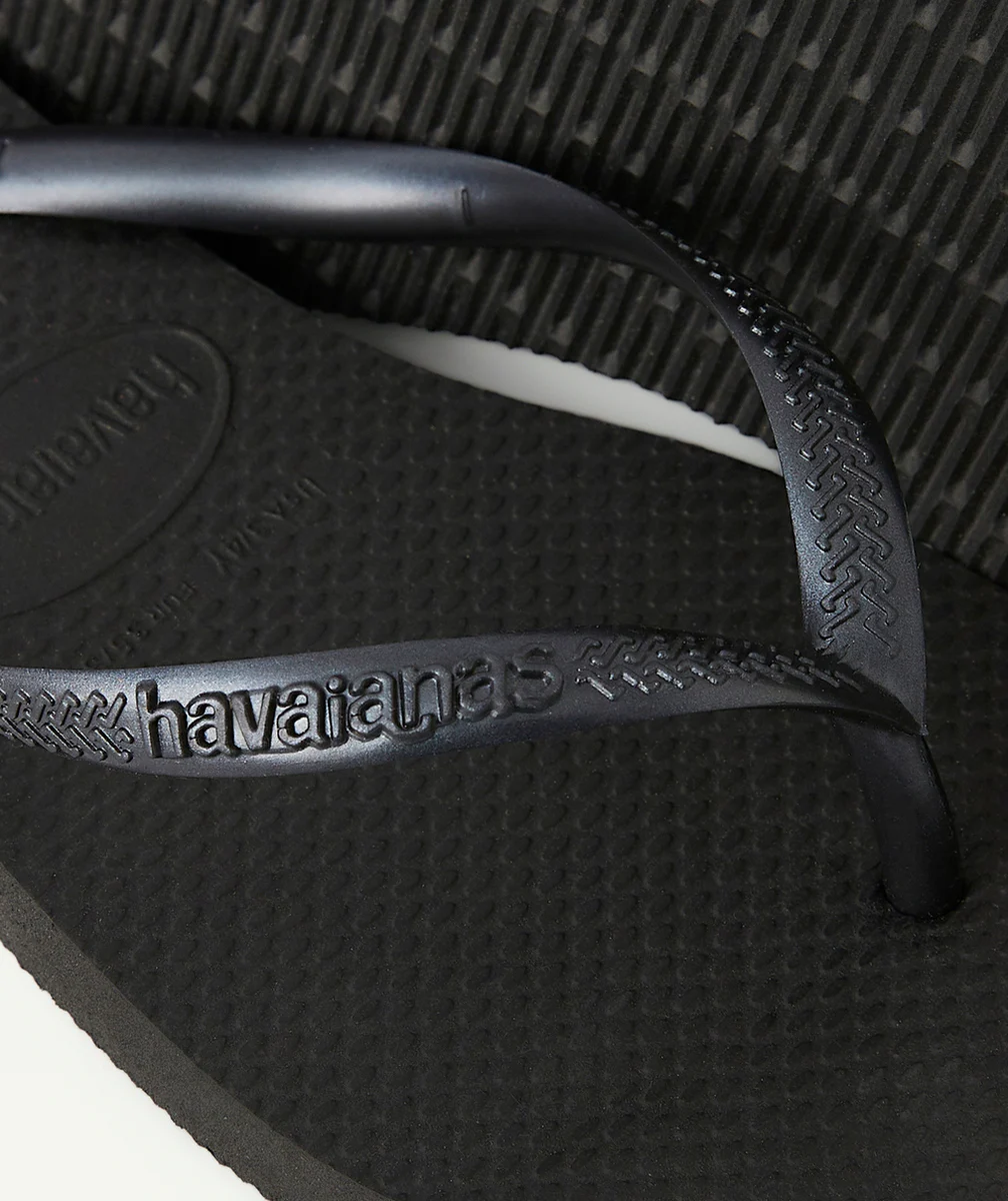 HAVAIANASTONGS SLIM FILLE NOIRES