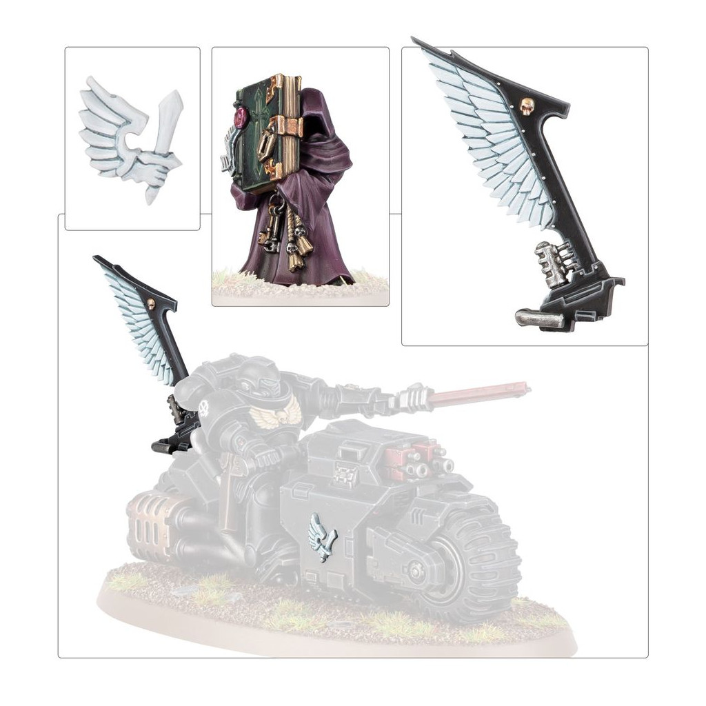 W40K : Adeptus Astartes Dark Angels - Améliorations et Décalcos