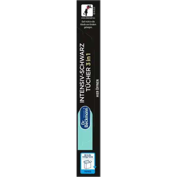 Intensiv-Schwarz Tücher 3in1