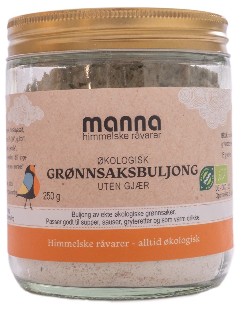 Manna Grønnsaksbuljong uten gjær