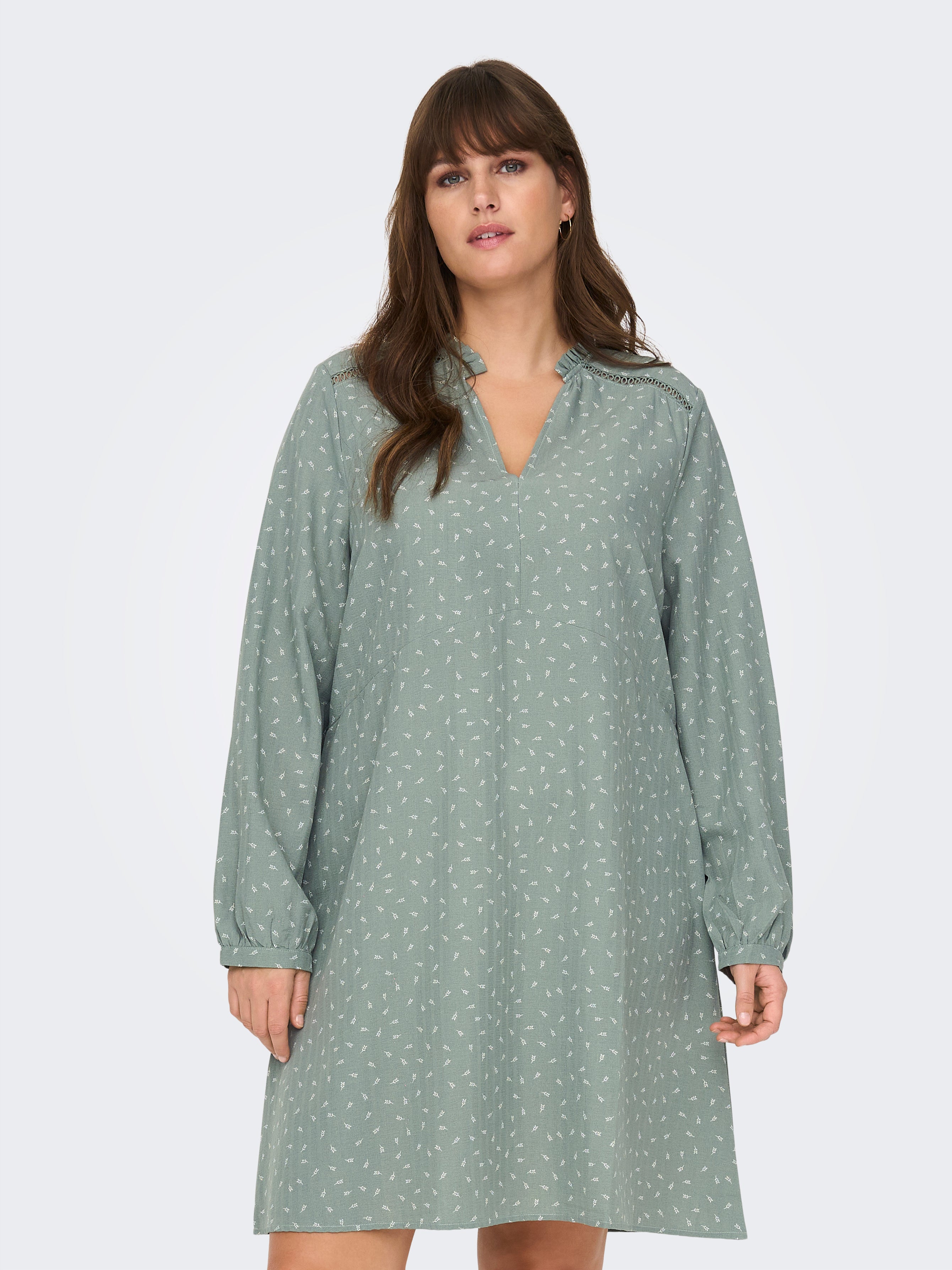 CARNIKOLAMA Kurzes Kleid Lily Pad