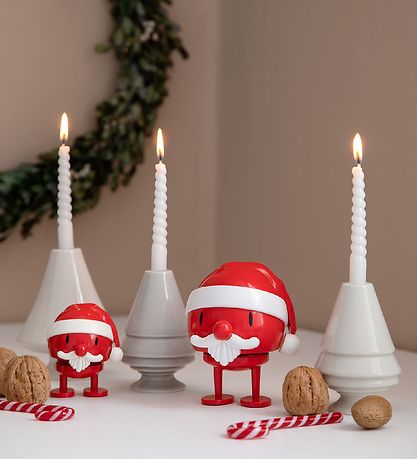 Hoptimist Baby Bumble - Weihnachtsmann - 7 cm - Rot