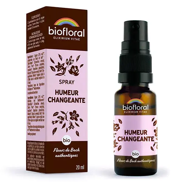 Spray Biofloral para Mudança de Humor, Spray Orgânico Demeter, Emoções 20ml