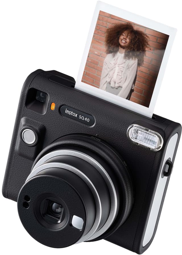 Fujifilm Instax Square SQ40 instant kamera (sort)