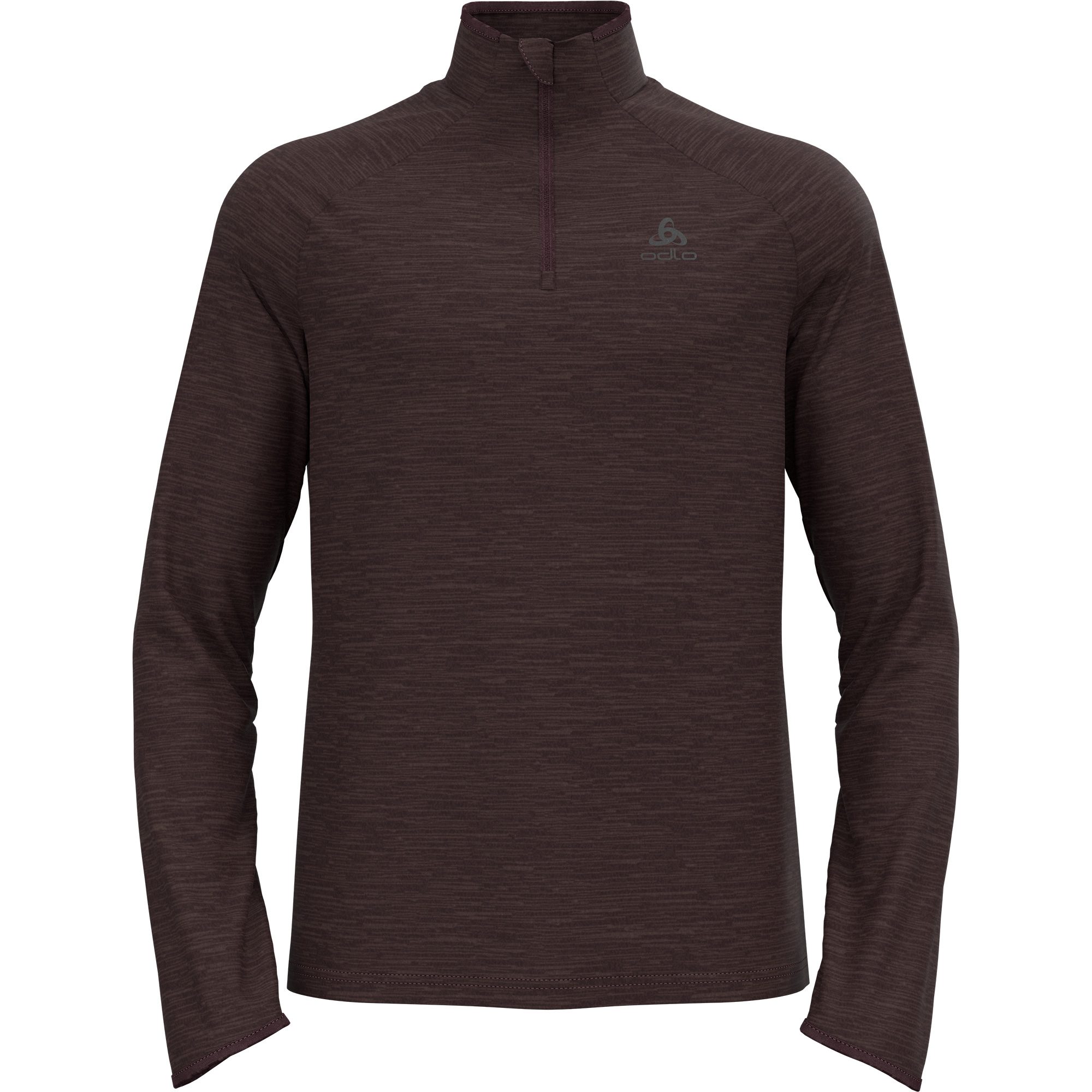 Odlo Essential Thermal 1/2 Zip Midlayer Herren fudge melange