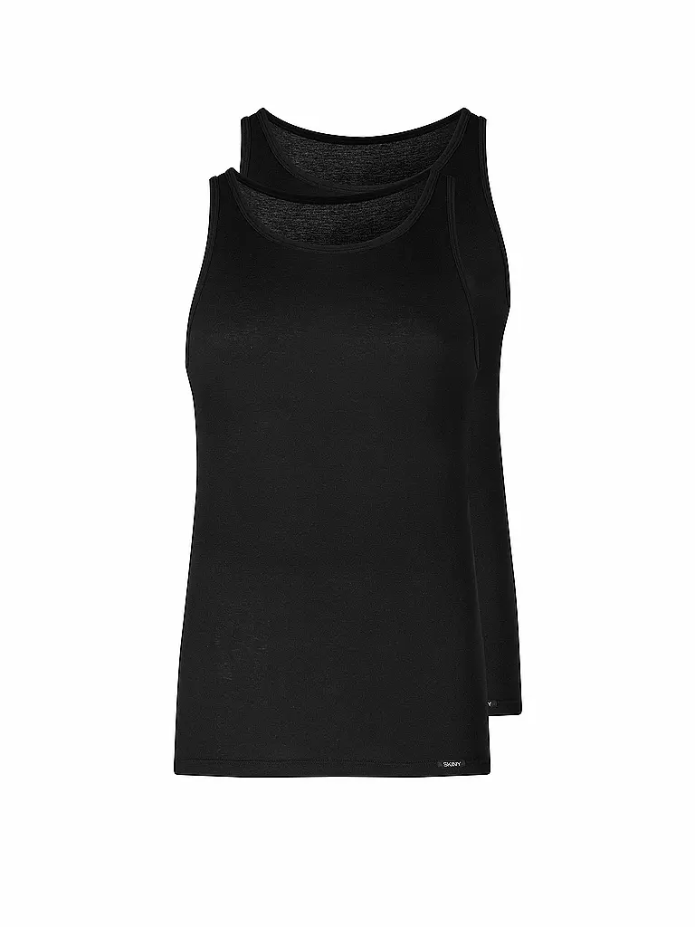 SKINY Top - Unterhemd  2-er Pkg. (Schwarz) schwarz