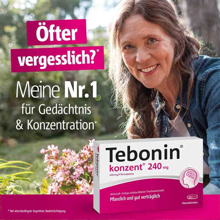 Tebonin konzent 240 mg Filmtabletten, 80 St