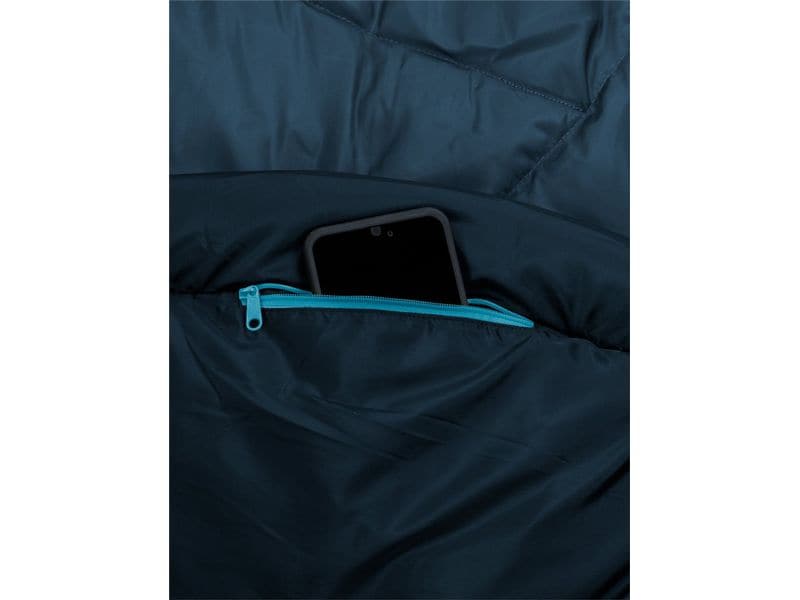 VAUDE Schlafsack Sioux 100 II SYN Polyester, Blau Kunstfaser-Schlafsack