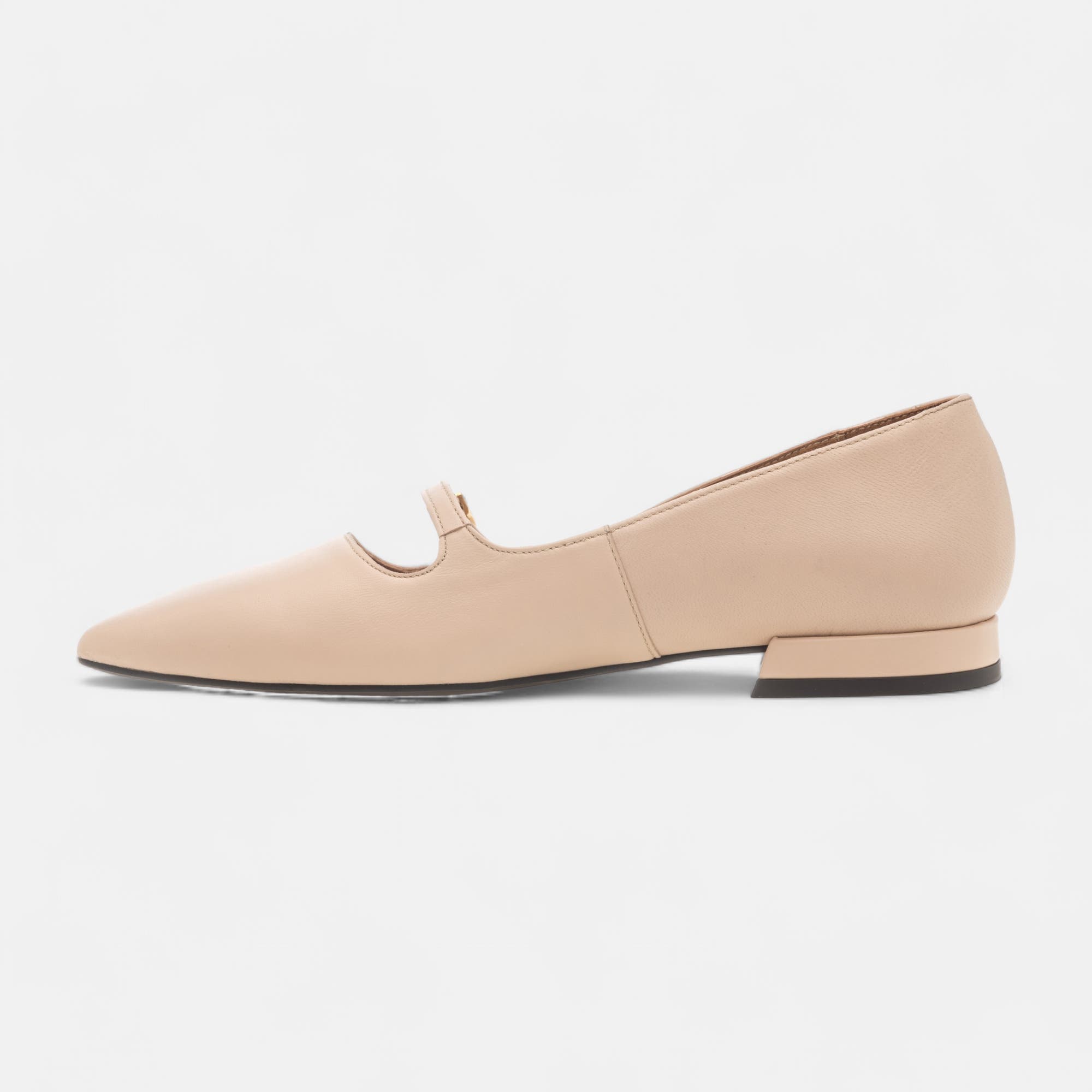 Ballerines Femme en cuir neutre