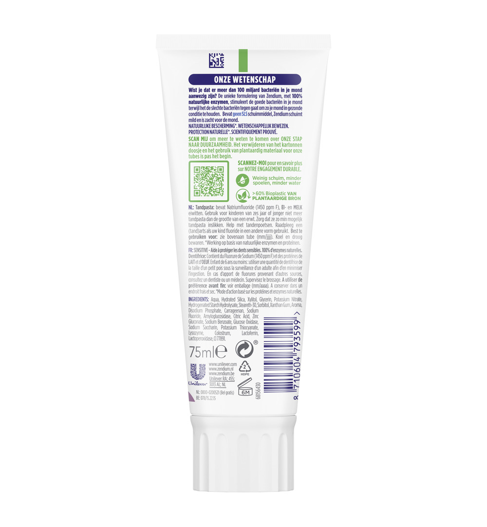 Zendium Tandpasta sensitive (75 ml)