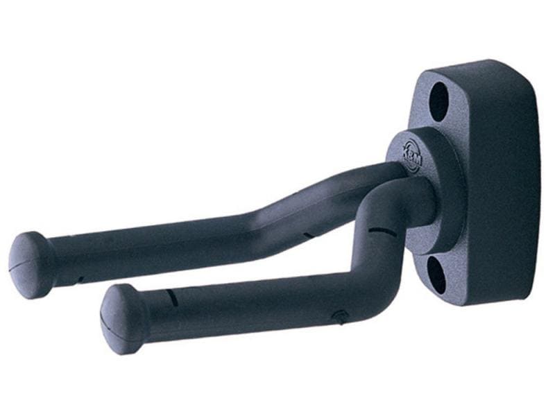 K&M Gitarren-Wandhalter 16280 Schwarz Gitarren-Wandhalter