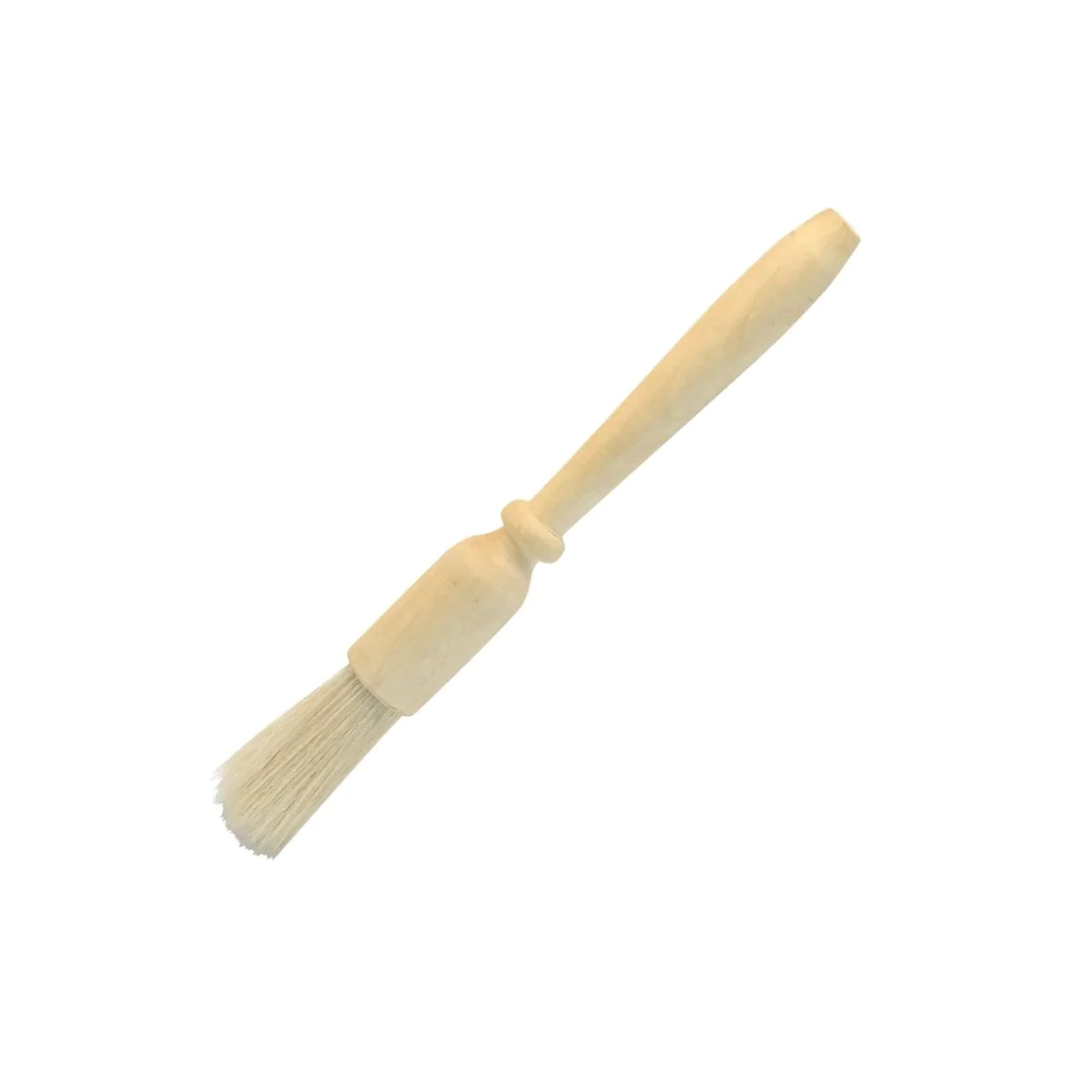 Pinceau de cuisine et de pâtisserie 18 cm en poils de porc Wood Editio