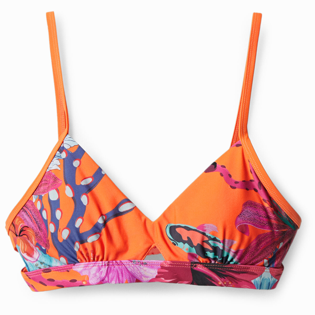 Desigual Haut de maillot de bain June orange