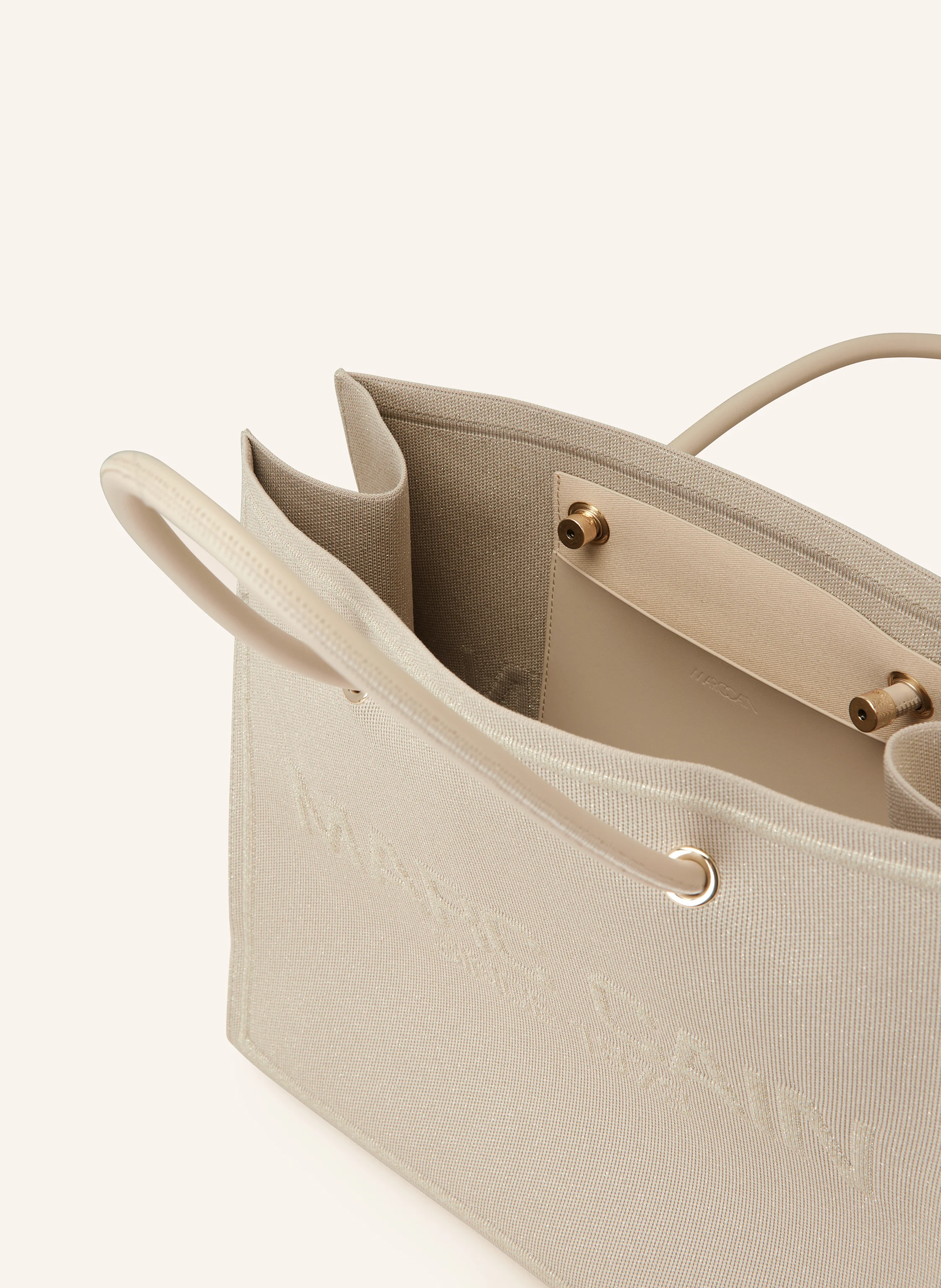 MARC CAIN Shopper mit Glitzergarn